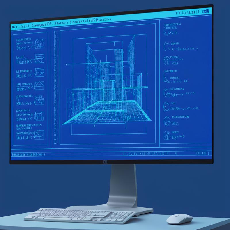 01799-2019856787-_lora_Retro-UI-XL-000009_1_, Retro-UI, a computer screen with a blue background and architectural schematics.png